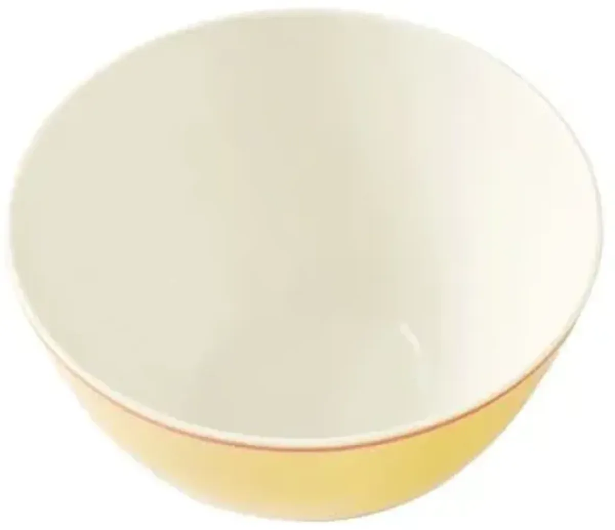 Set of 4 Calypso Bowls - Yellow - Kit Kemp