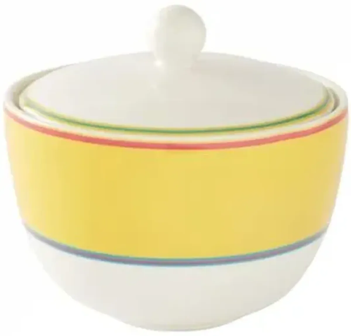 Calypso Covered Sugar Bowl - Yellow - Kit Kemp