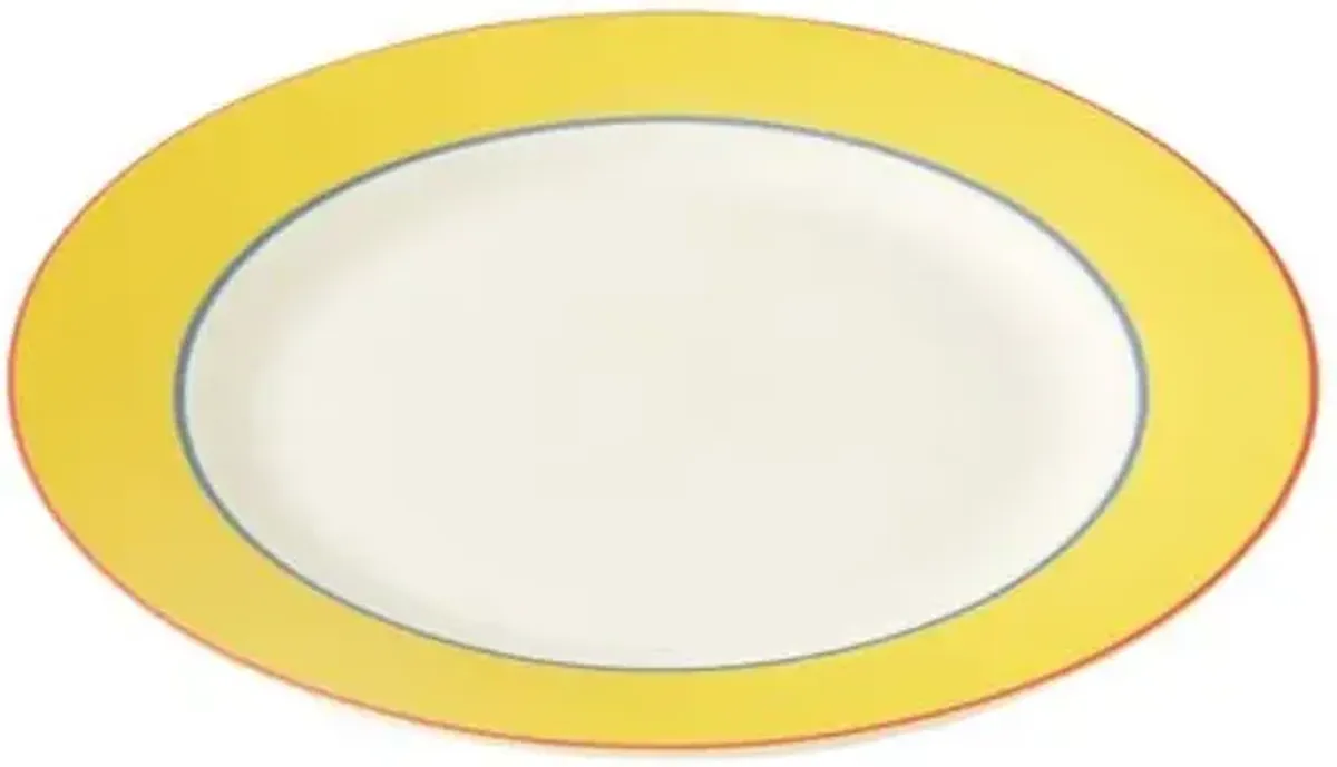 Calypso Platter - Yellow - Kit Kemp