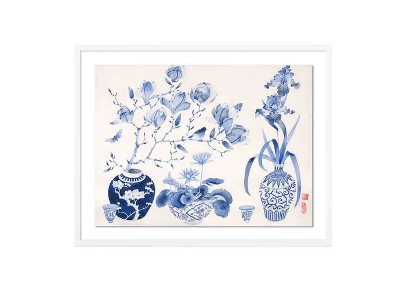 Gabby Malpas - Alternative Blue Floral