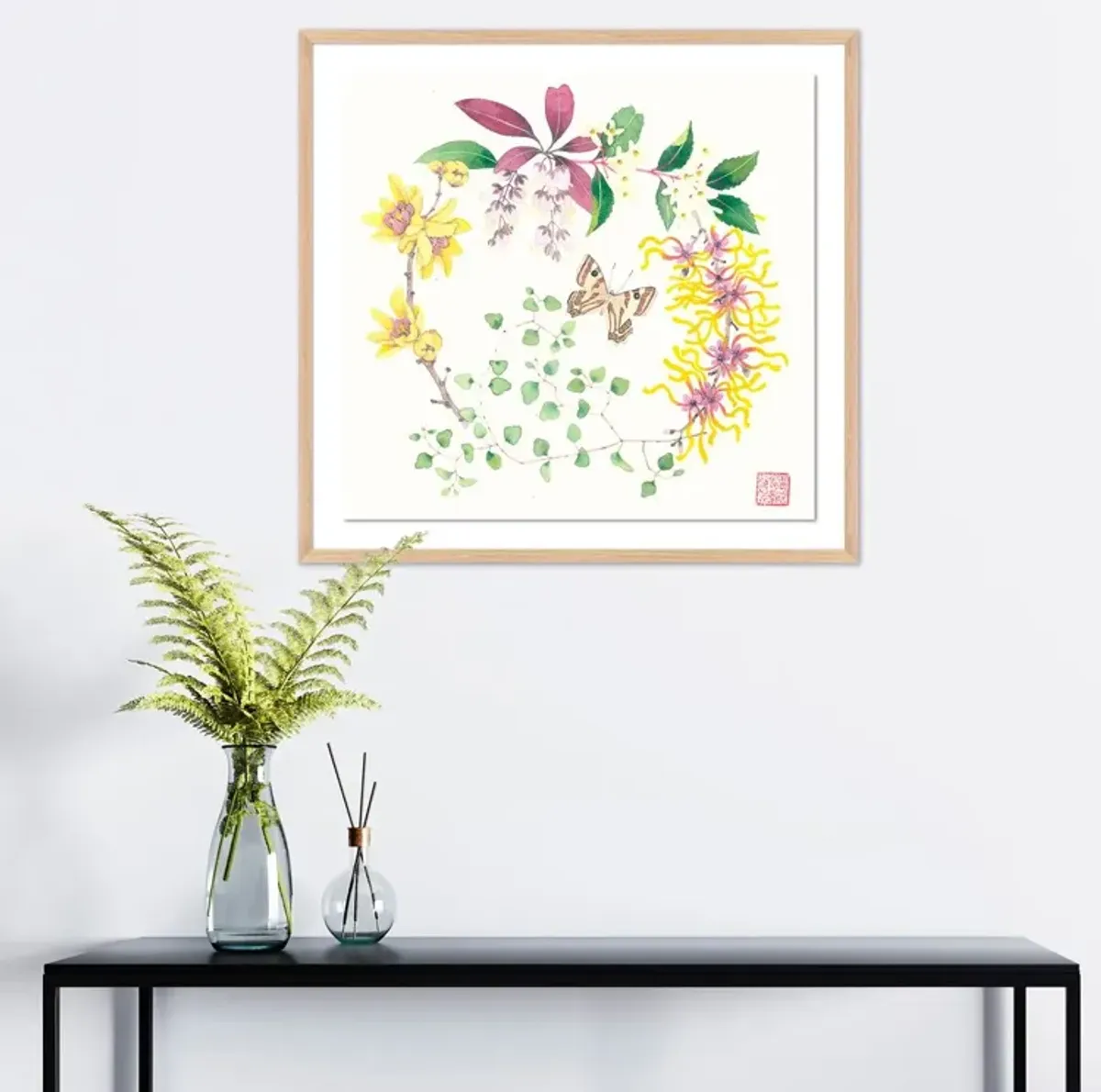 Gabby Malpas, Otago Wreath Painting