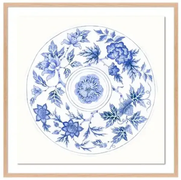 Gabby Malpas Blue Plate 4 Painting