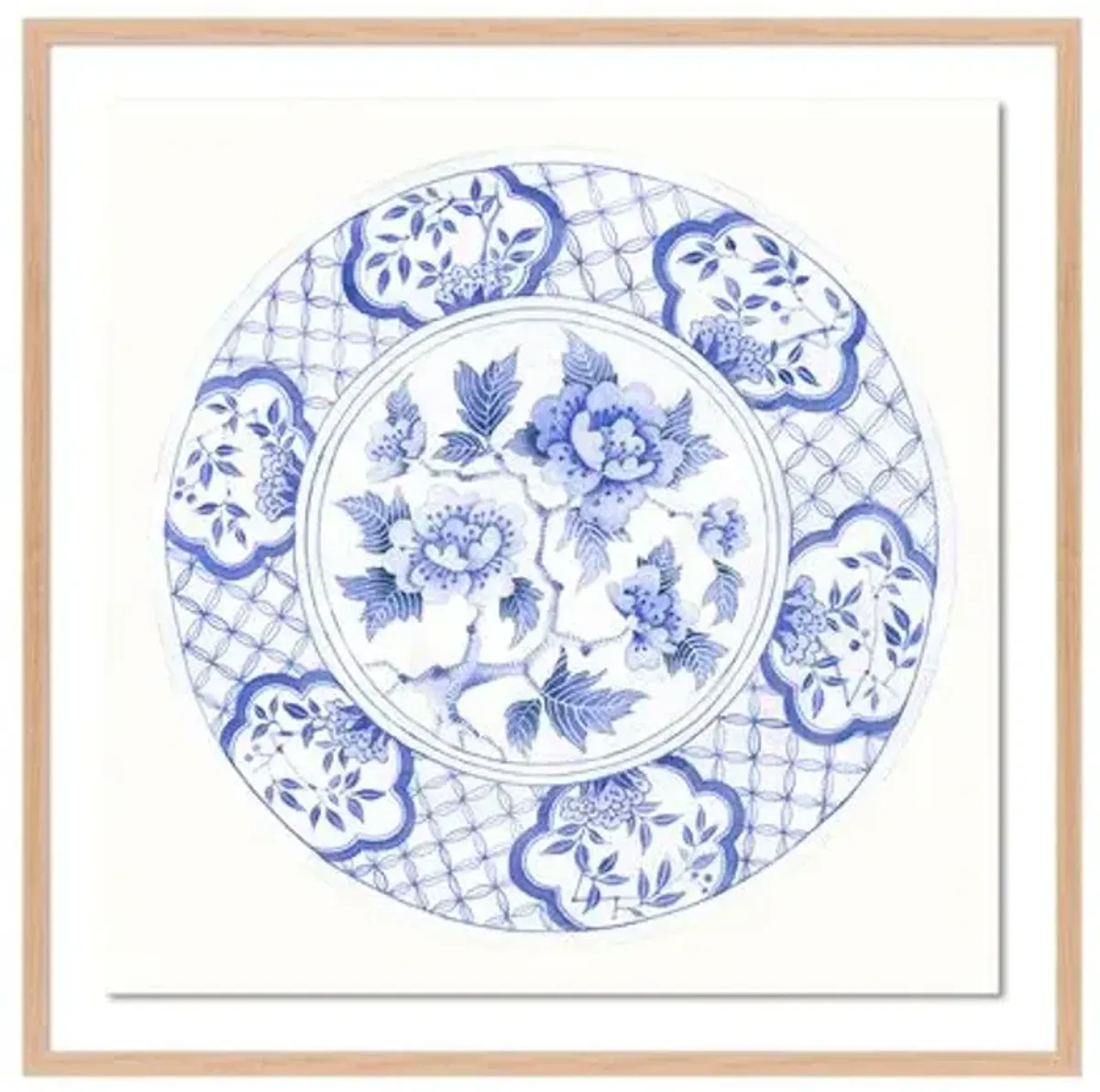 Gabby Malpas - Blue Plate 1 Painting