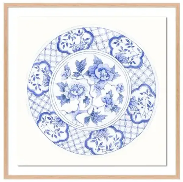 Gabby Malpas - Blue Plate 1 Painting