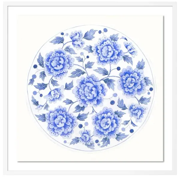 Gabby Malpas Blue Plate 3 Painting