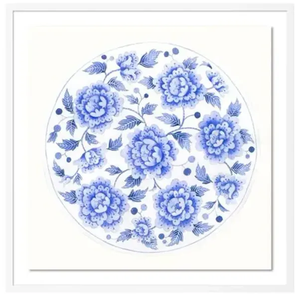 Gabby Malpas Blue Plate 3 Painting