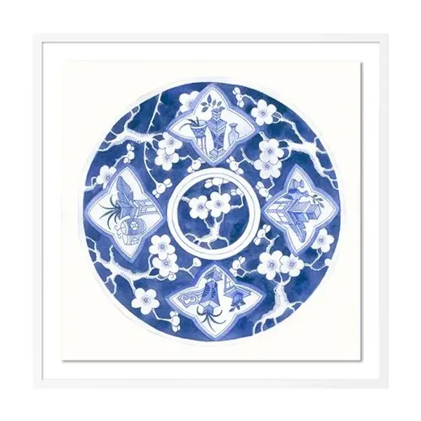 Gabby Malpas - Blue Plate 2 Painting