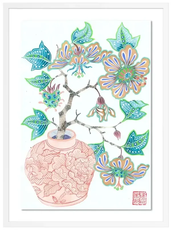 Gabby Malpas Strange Fruit Tongue Berry Painting