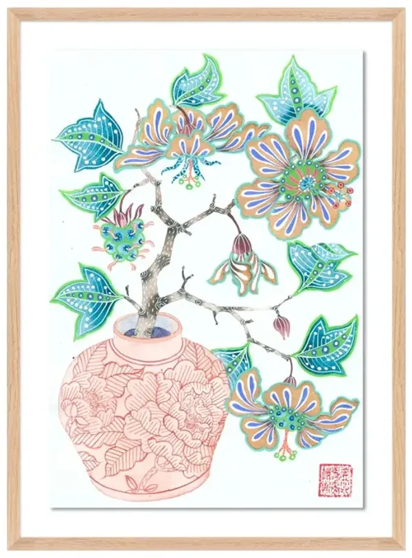 Gabby Malpas Strange Fruit Tongue Berry Painting