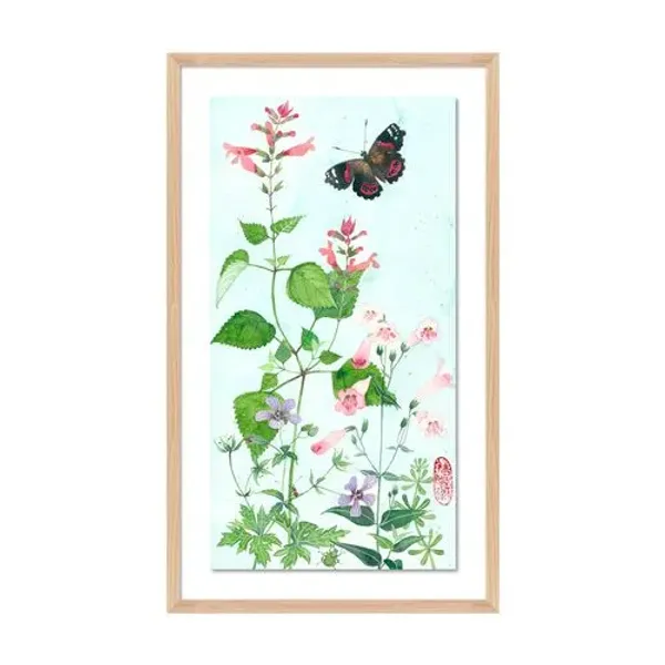 Gabby Malpas - Sarah's Garden 10 Painting - White