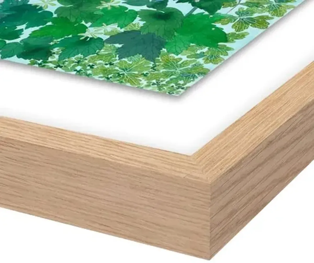 Gabby Malpas - Sarah's Garden 14 Painting - White