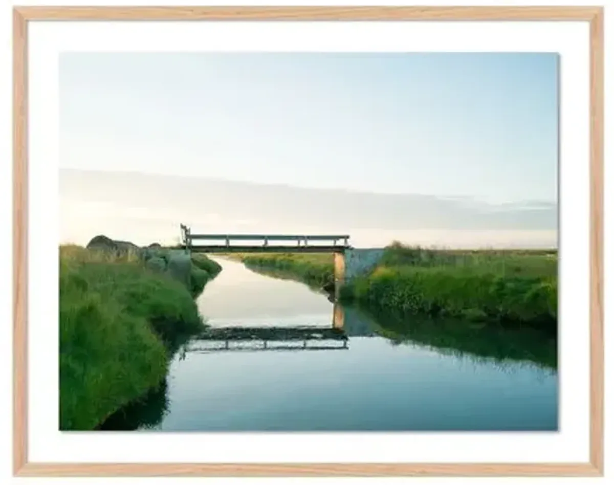 Tommy Kwak - Bridge Photograph - Langanes - Iceland - Green