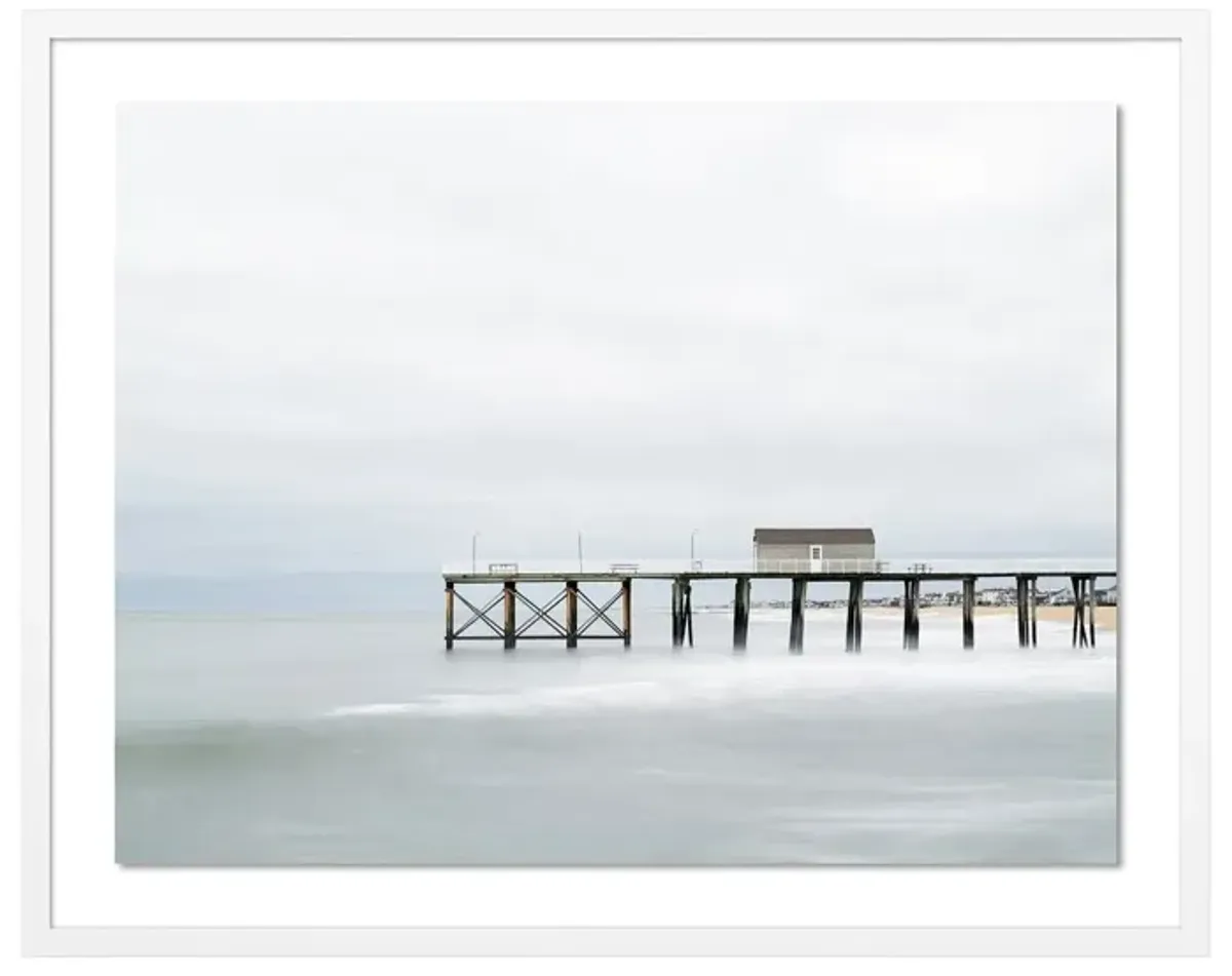 Tommy Kwak, Piers Photograph, Belmar Beach, NJ