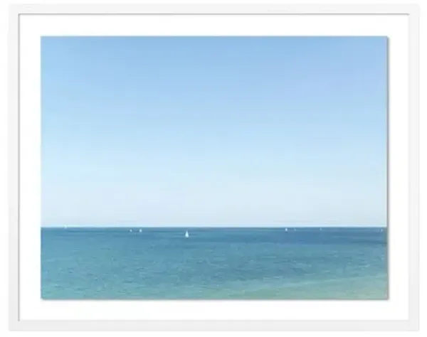 Tommy Kwak - Sailboats (Strande - Germany) Photography - Blue