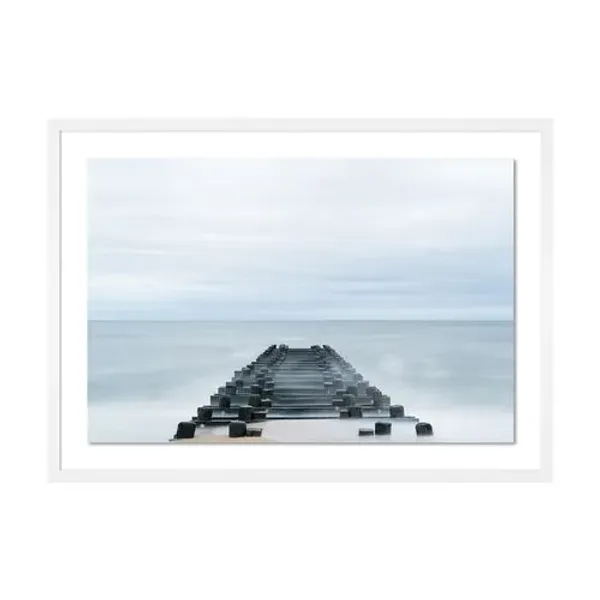 Tommy Kwak - Sea Girt Beach Photograph - Blue