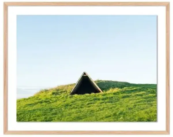 Tommy Kwak - Turf House Photograph - Langanes - Iceland - White