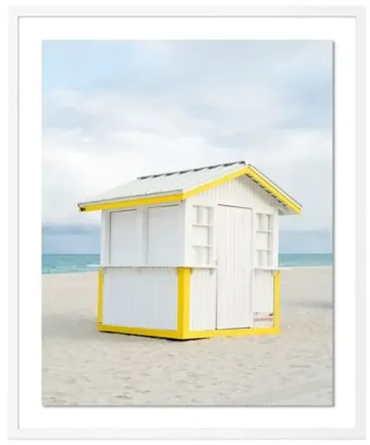 Tommy Kwak - Beach Stand 2Photograph - Blue