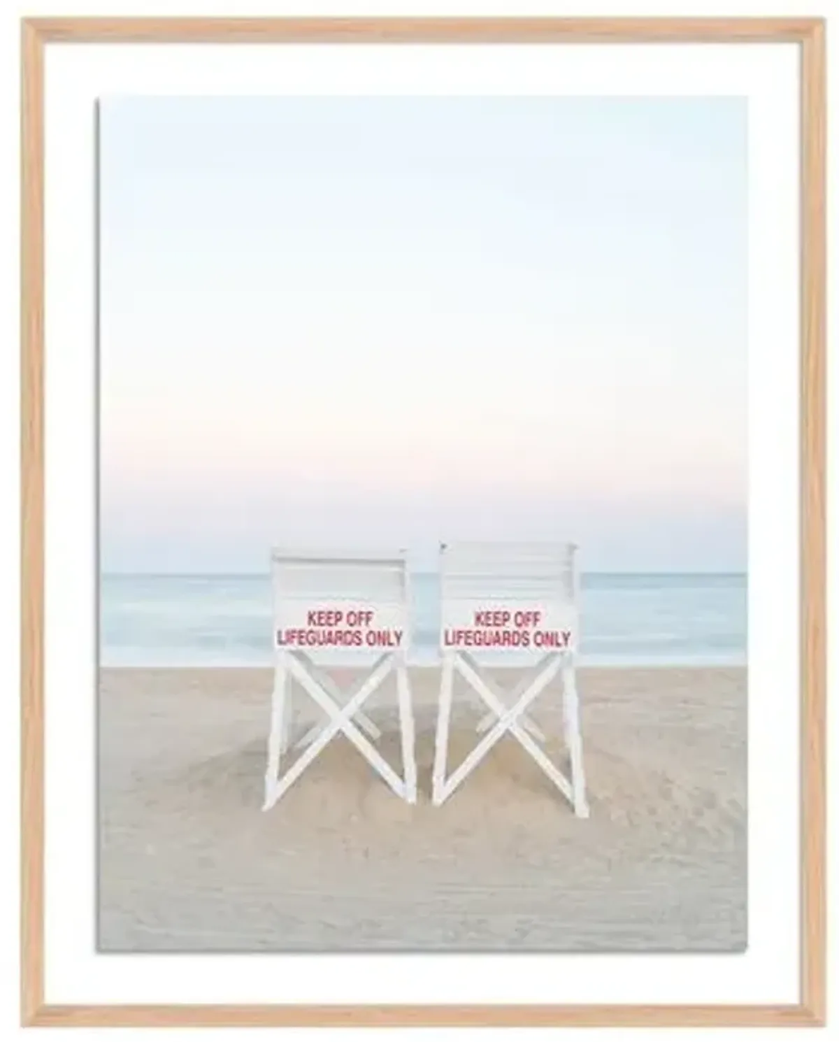 Tommy Kwak - Lifeguard Stands Photograph - Montauk - NY - Brown
