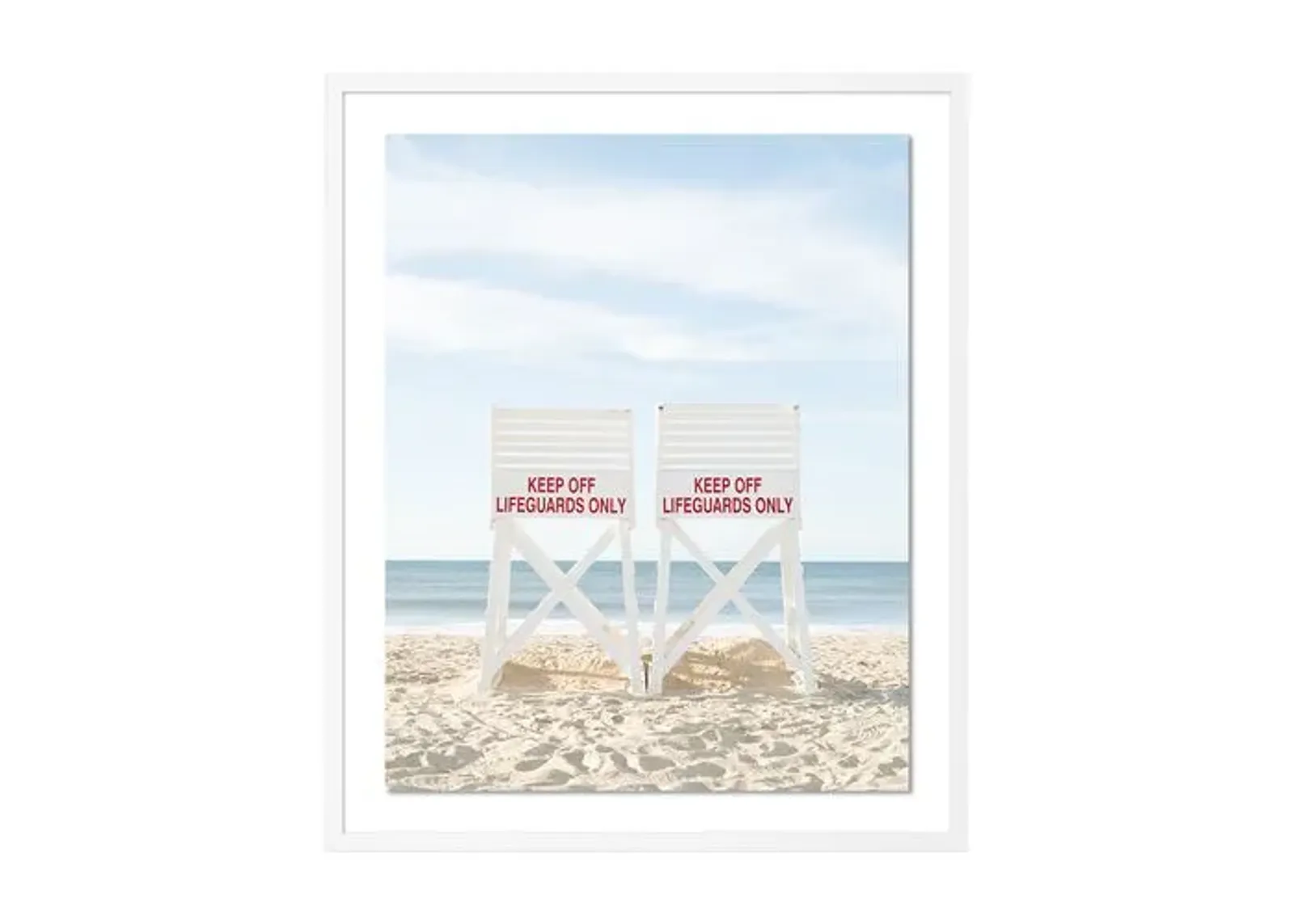 Tommy Kwak - Lifeguard Stands 3 (Montauk - NY) - Brown