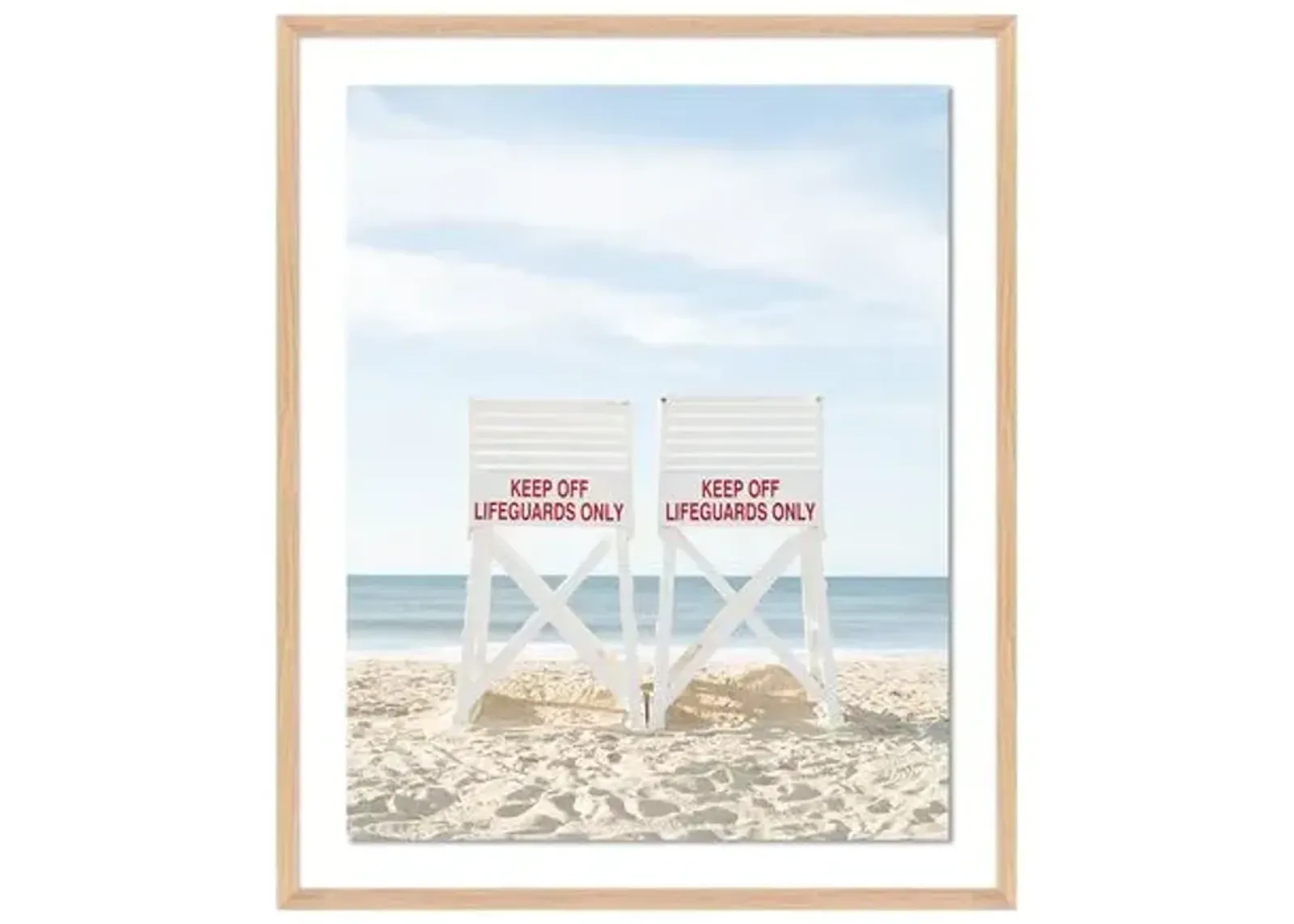 Tommy Kwak - Lifeguard Stands 3 (Montauk - NY) - Brown