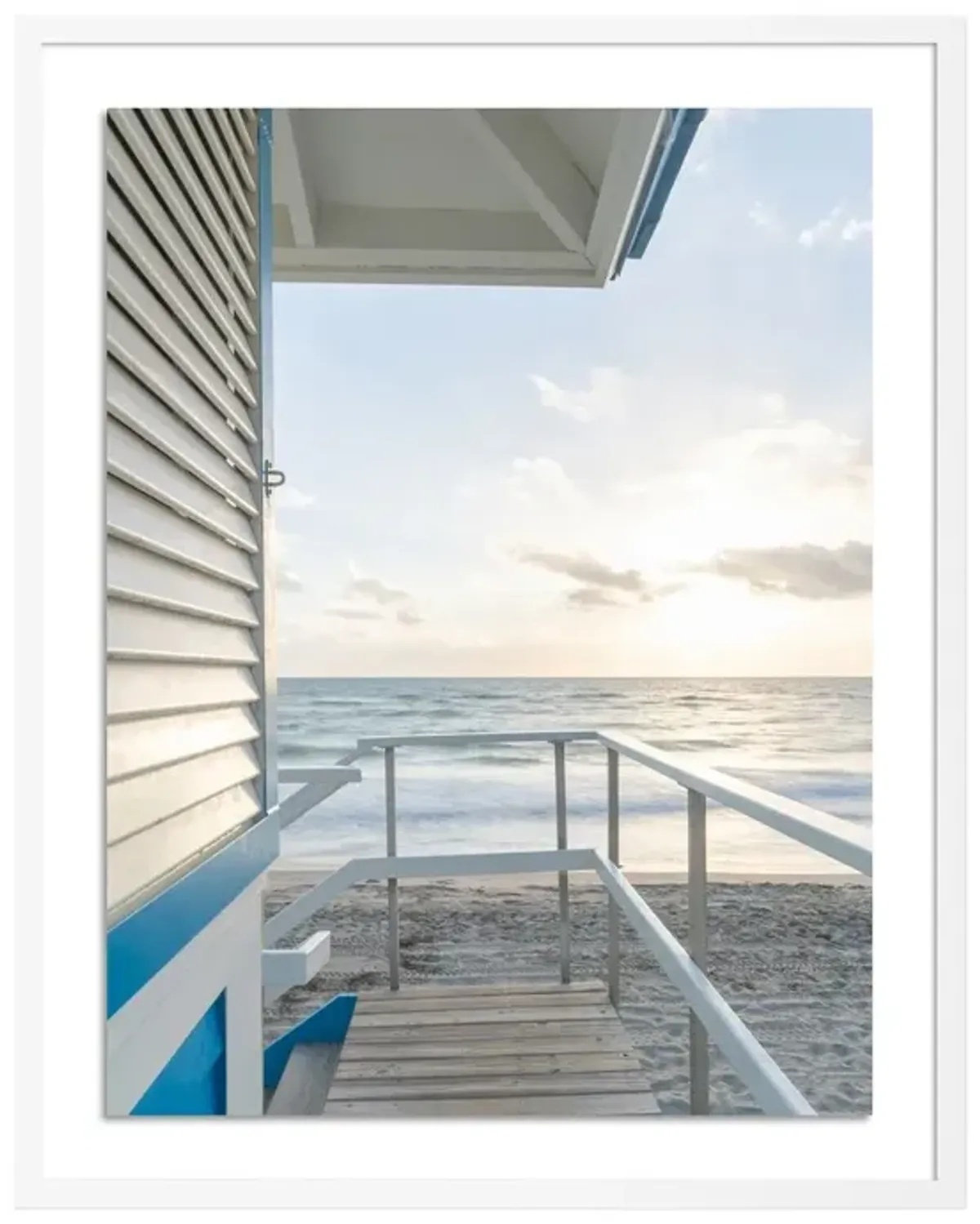 Tommy Kwak, Lifeguard Tower Photograph, Miami Beach, FL