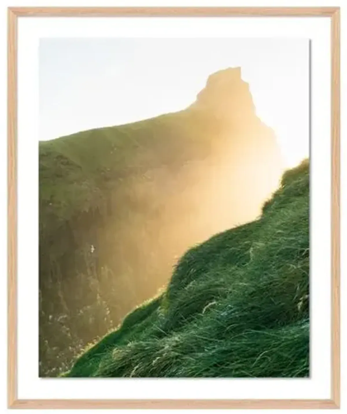 Tommy Kwak - Sunset Photograph - Mykines - Faroe Islands - Yellow