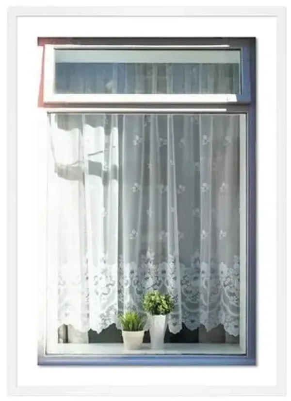 Tommy Kwak - Window Photograph - Reykjavik - Iceland - White