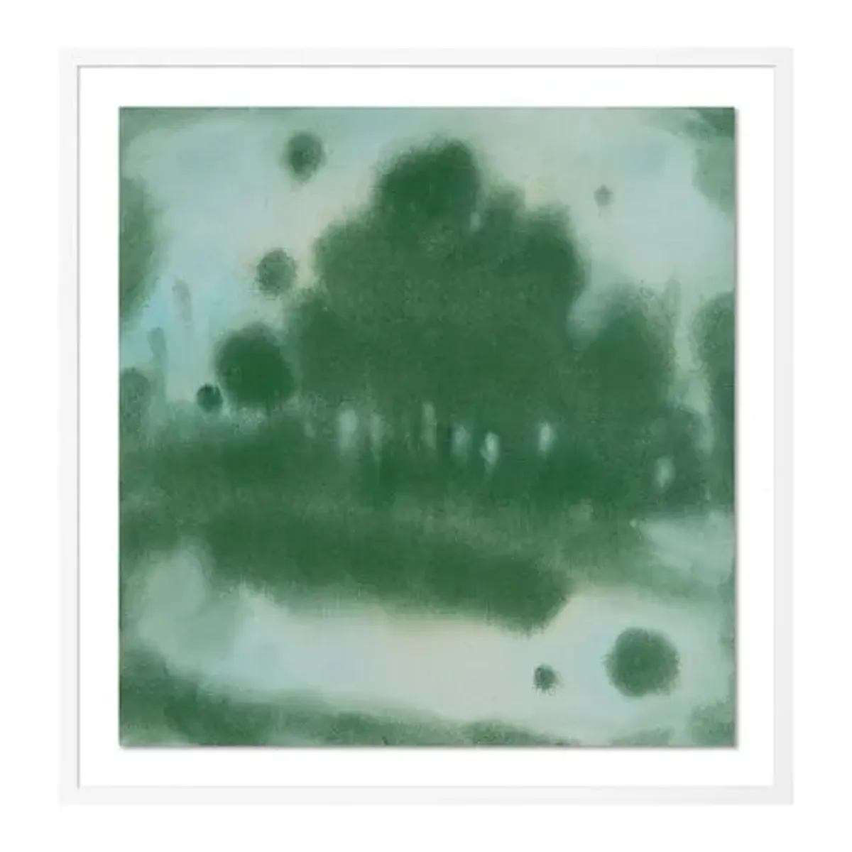 Laura Roebuck - Shady Trees 1 - Green