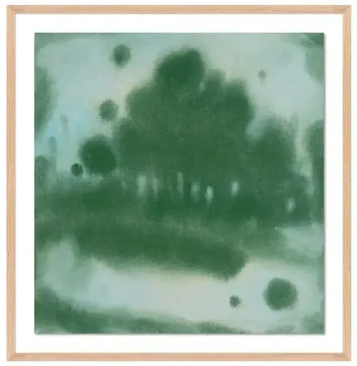 Laura Roebuck - Shady Trees 1 - Green