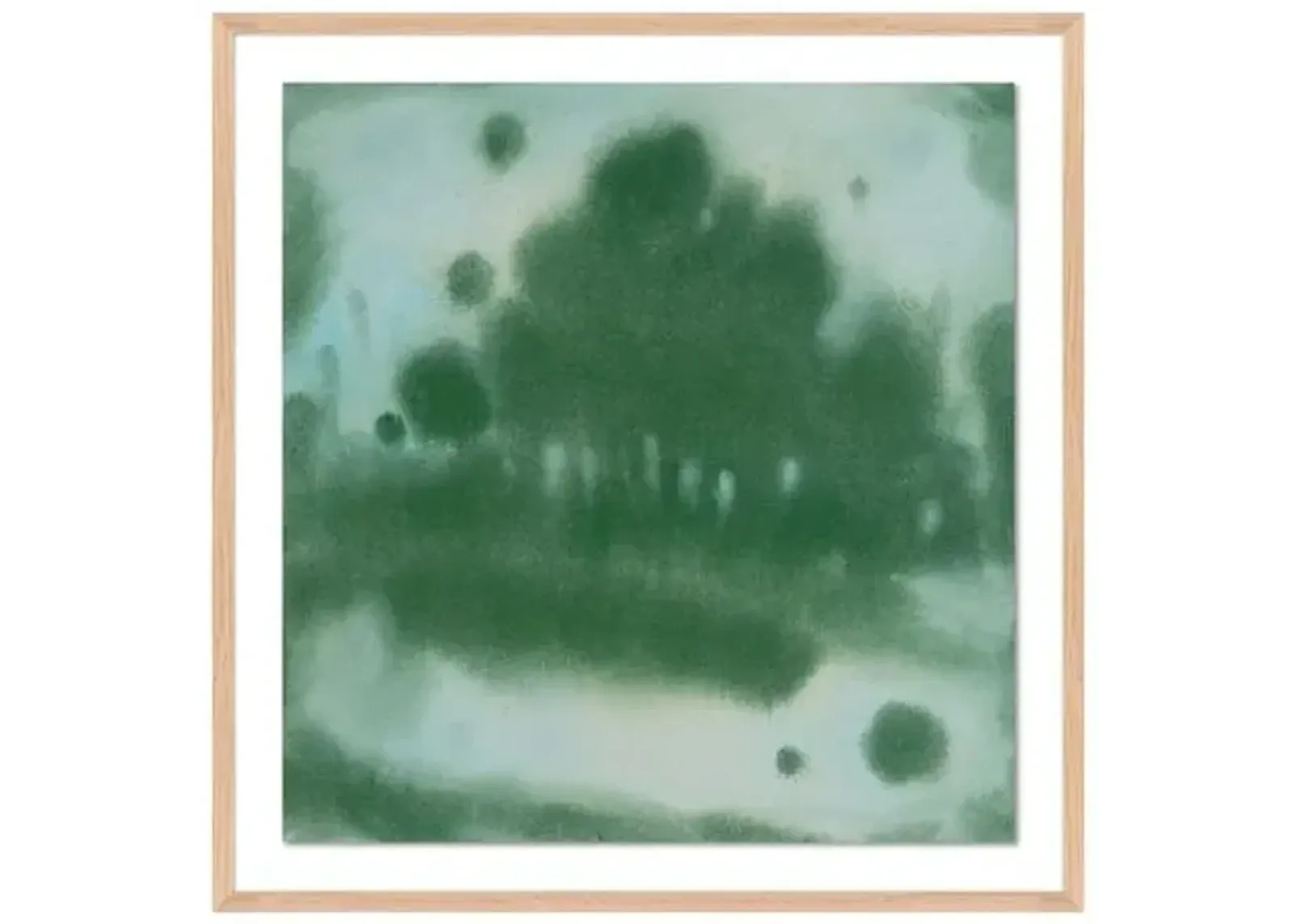 Laura Roebuck - Shady Trees 1 - Green