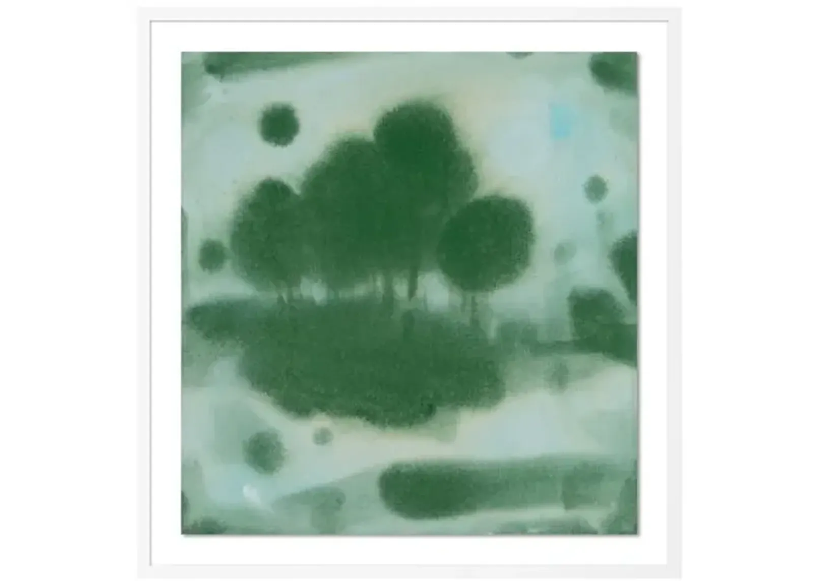 Laura Roebuck - Shady Trees 2 - Green