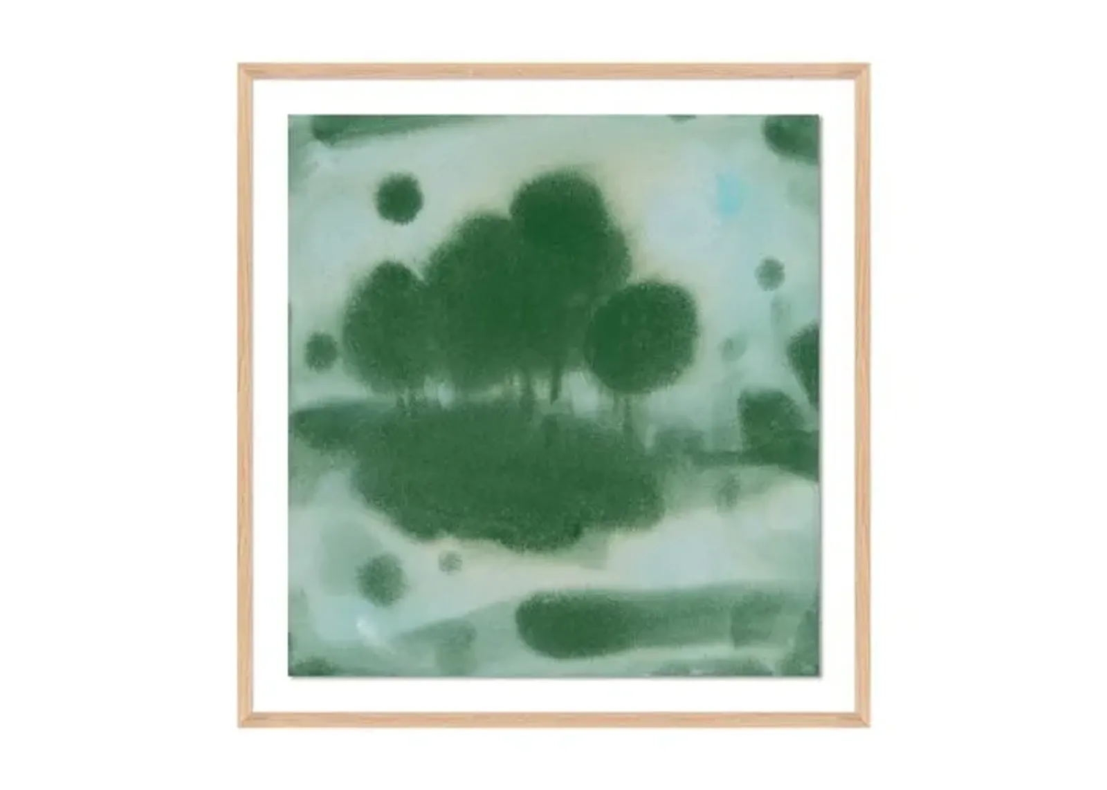 Laura Roebuck - Shady Trees 2 - Green