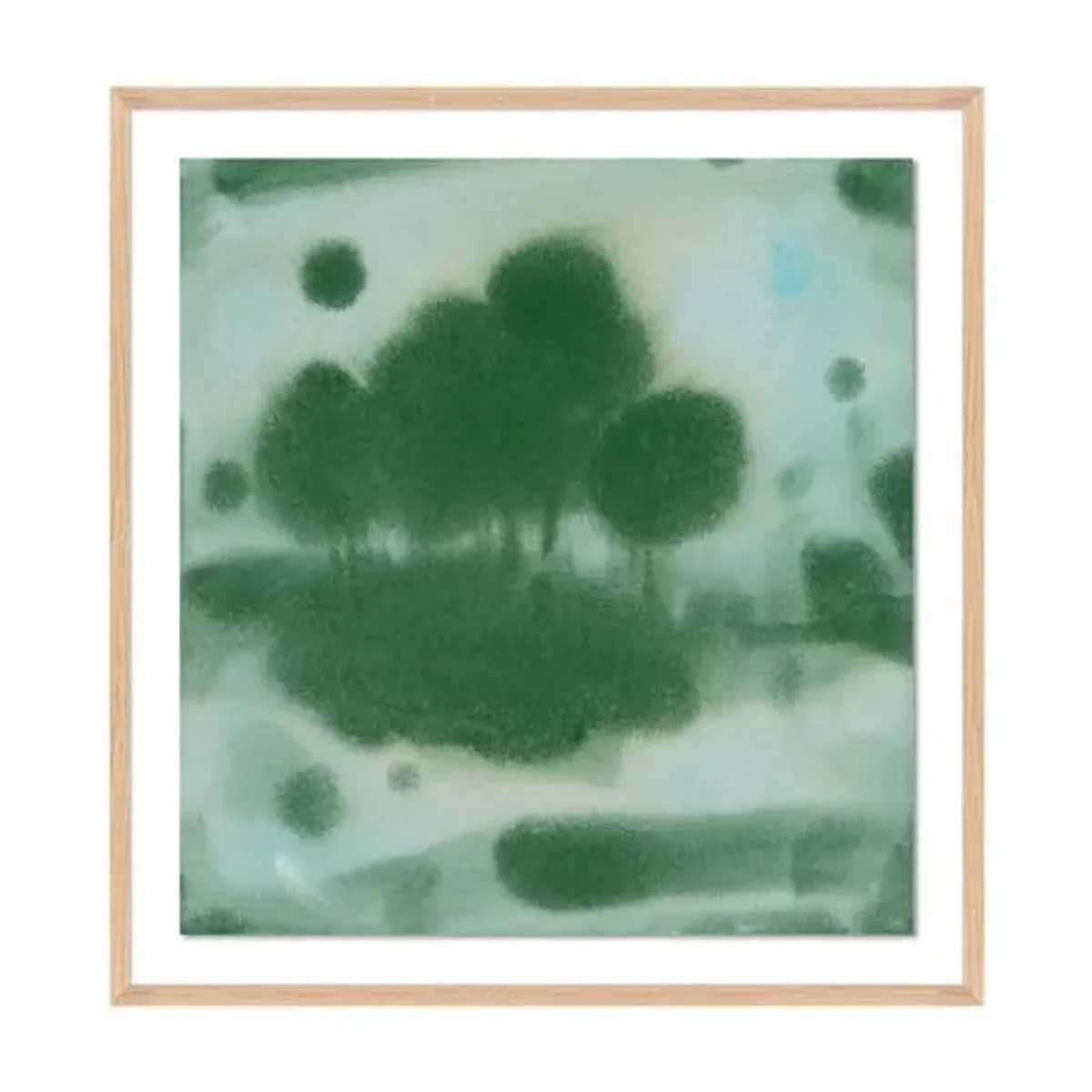 Laura Roebuck - Shady Trees 2 - Green