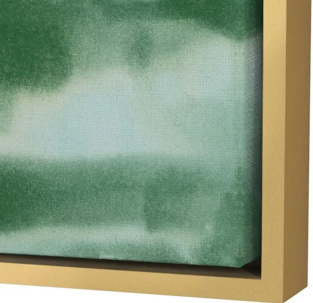 Laura Roebuck, Shady Trees 2 Painting, Framed Canvas
