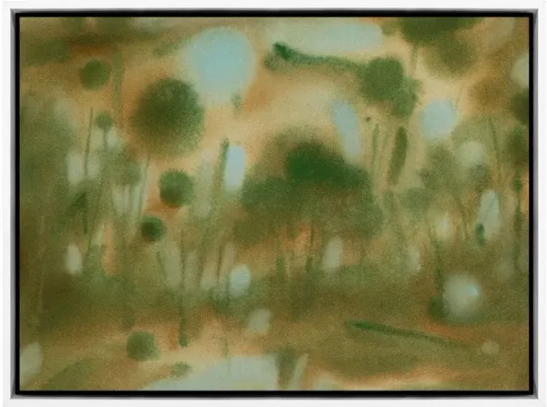 Laura Roebuck, Through the Forest 1 Painting, Framed Canvas