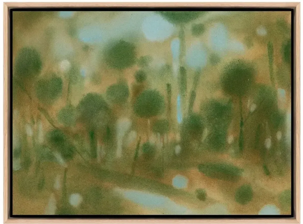 Laura Roebuck, Through the Forest 2 Painting, Framed Canvas
