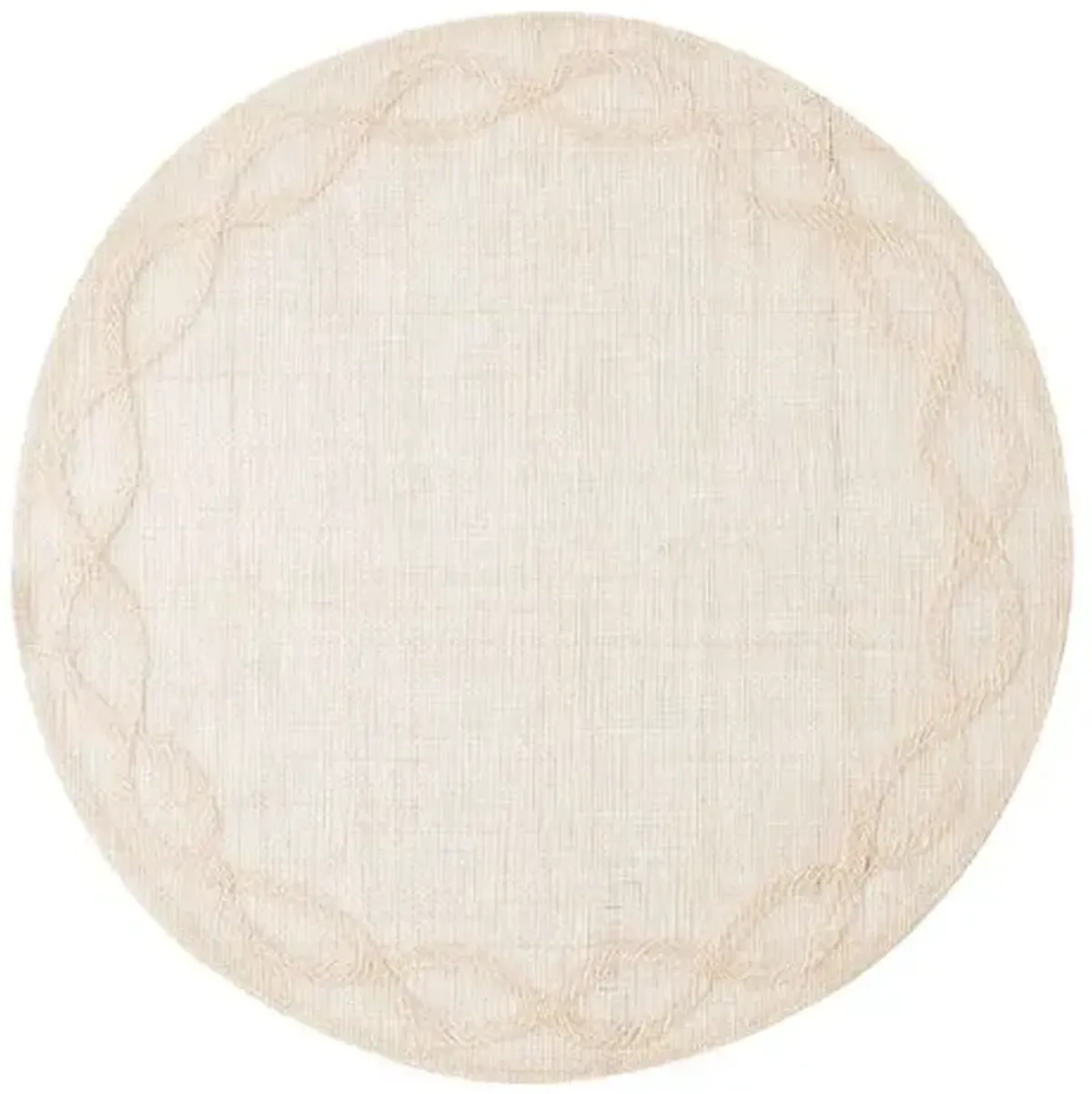 Set of 4 Tuileries Garden Placemats - Natural - Juliska - Brown