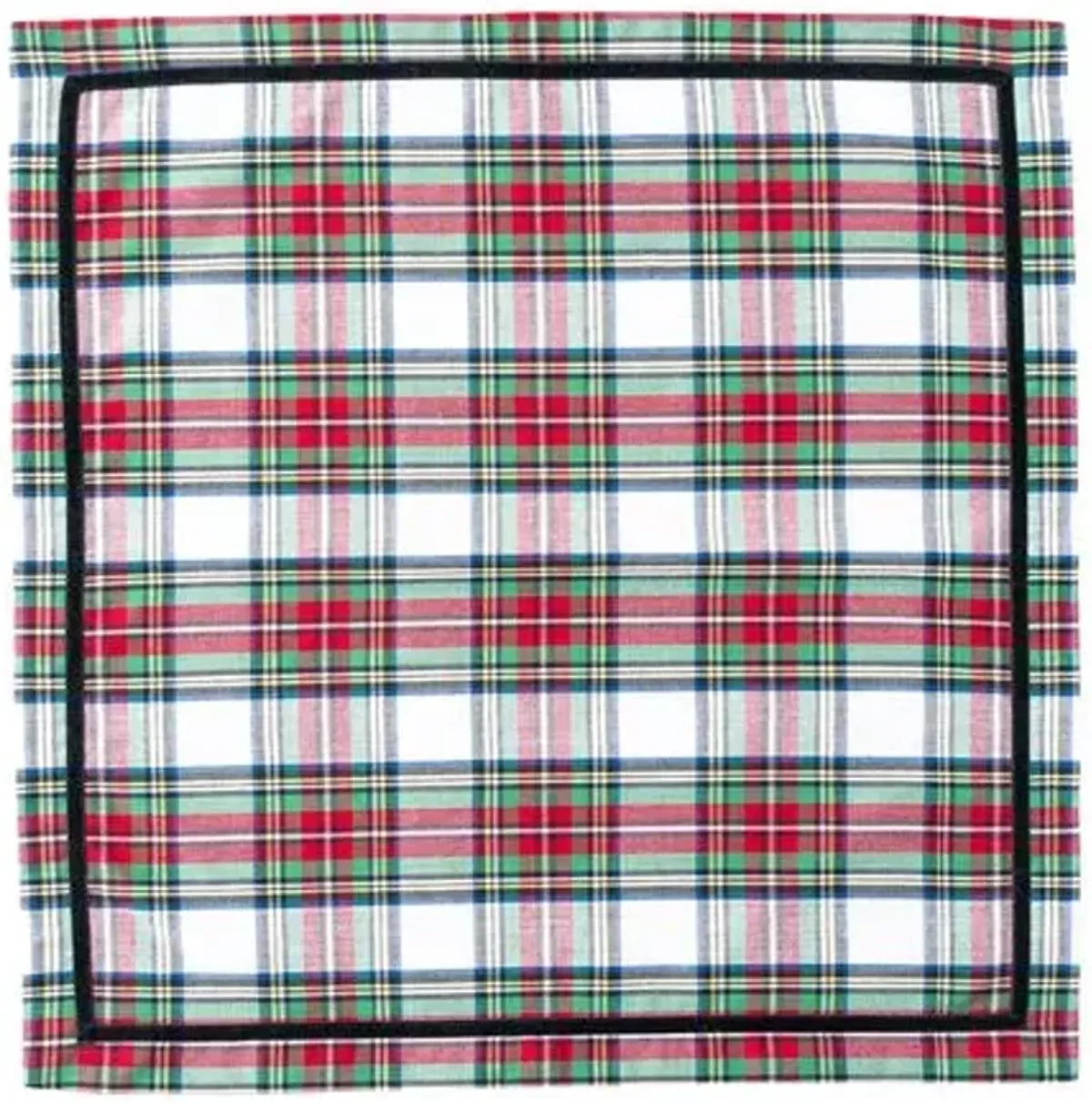 Set of 4 Stewart Tartan Napkins - Juliska - Multi