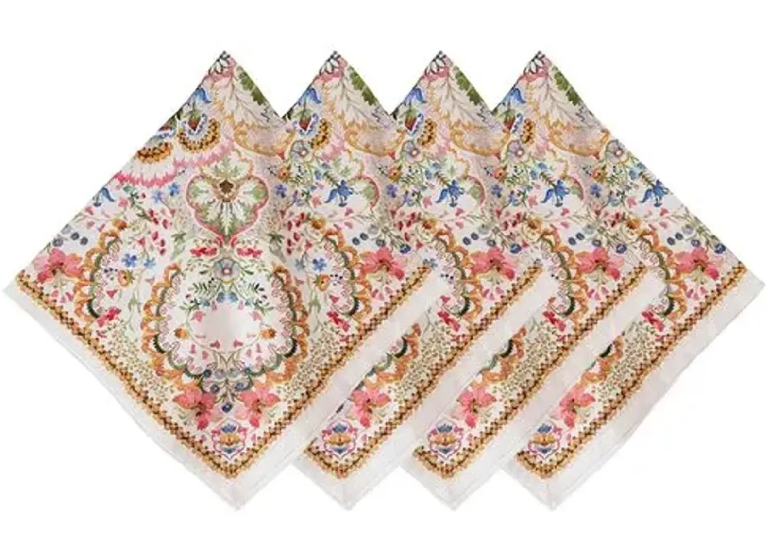 Set of 4 Sofia Napkins - Juliska - Multi