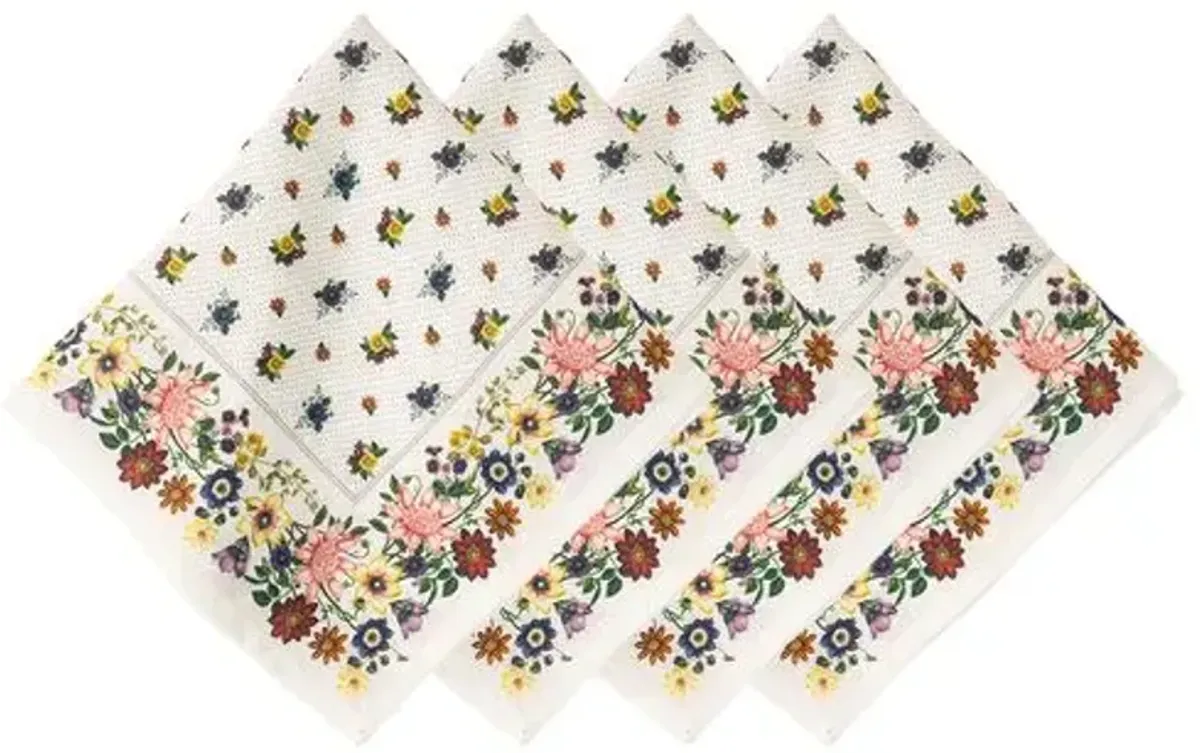 Set of 4 Mirabelle Napkins - Juliska - Multi