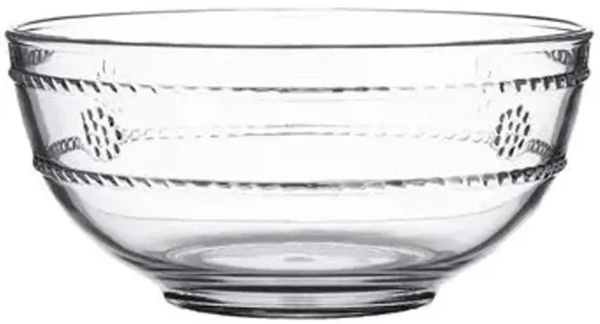 Set of 4 Isabella Acrylic Berry Bowls - Clear - Juliska