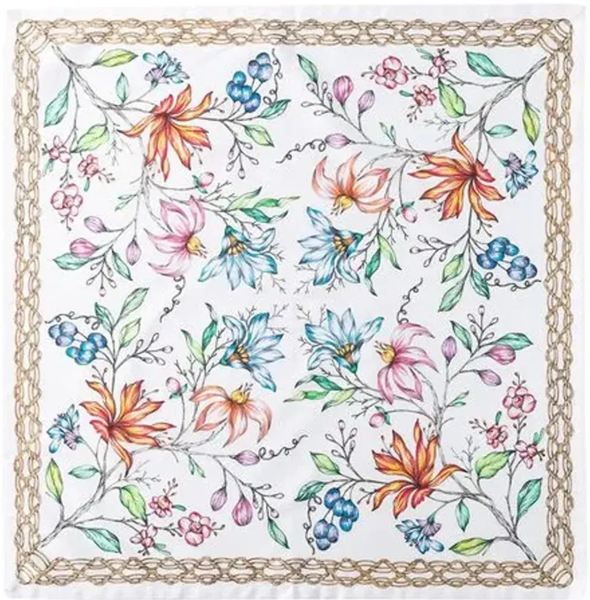 Set of 4 Floretta Napkins - Juliska - Multi