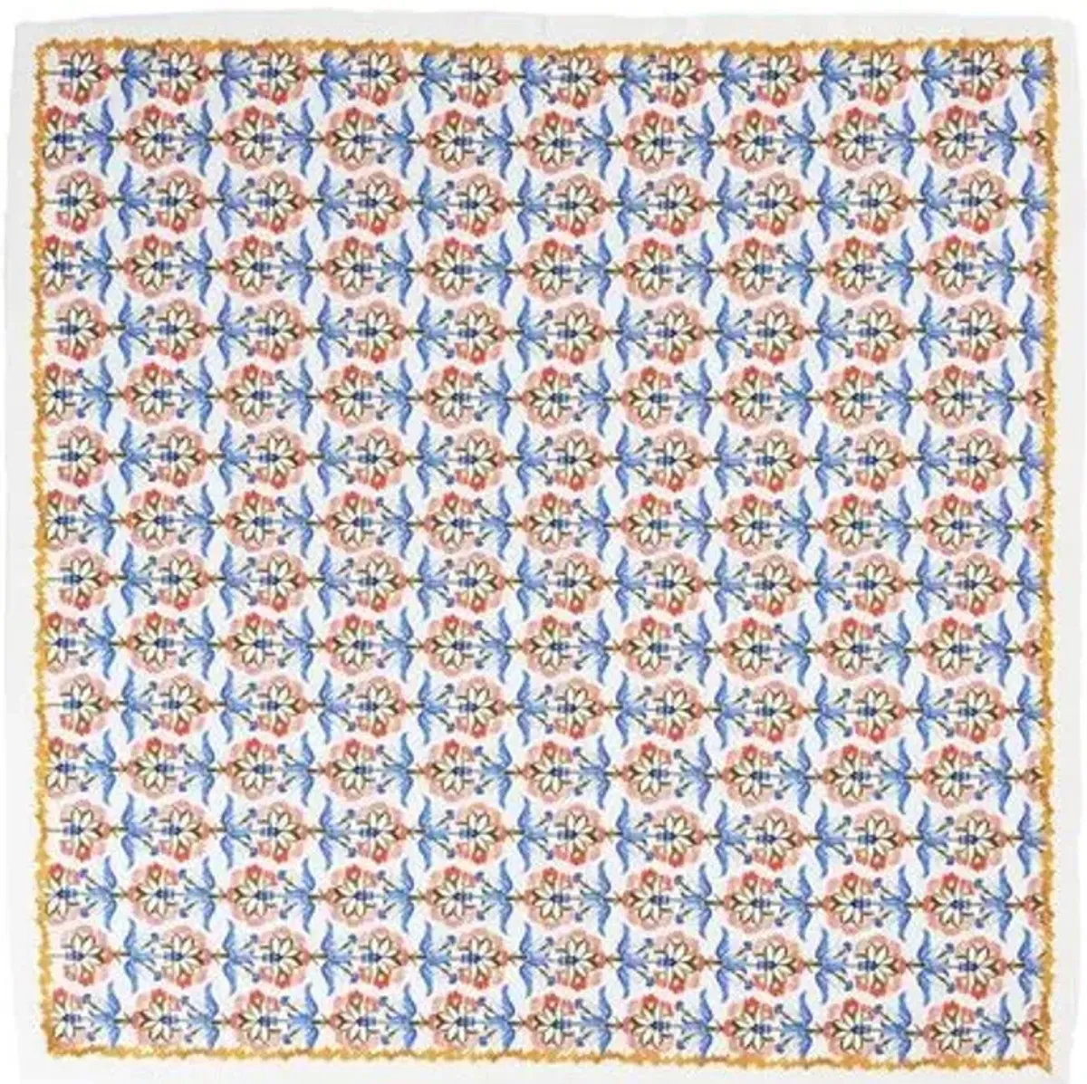 Set of 4 Emilie Napkins - Chambray - Juliska - Blue