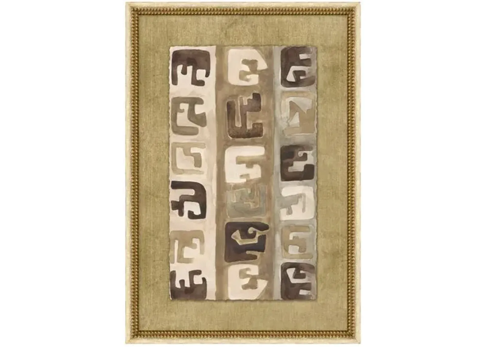 Neutral Kuba Motif 2 - Ivory