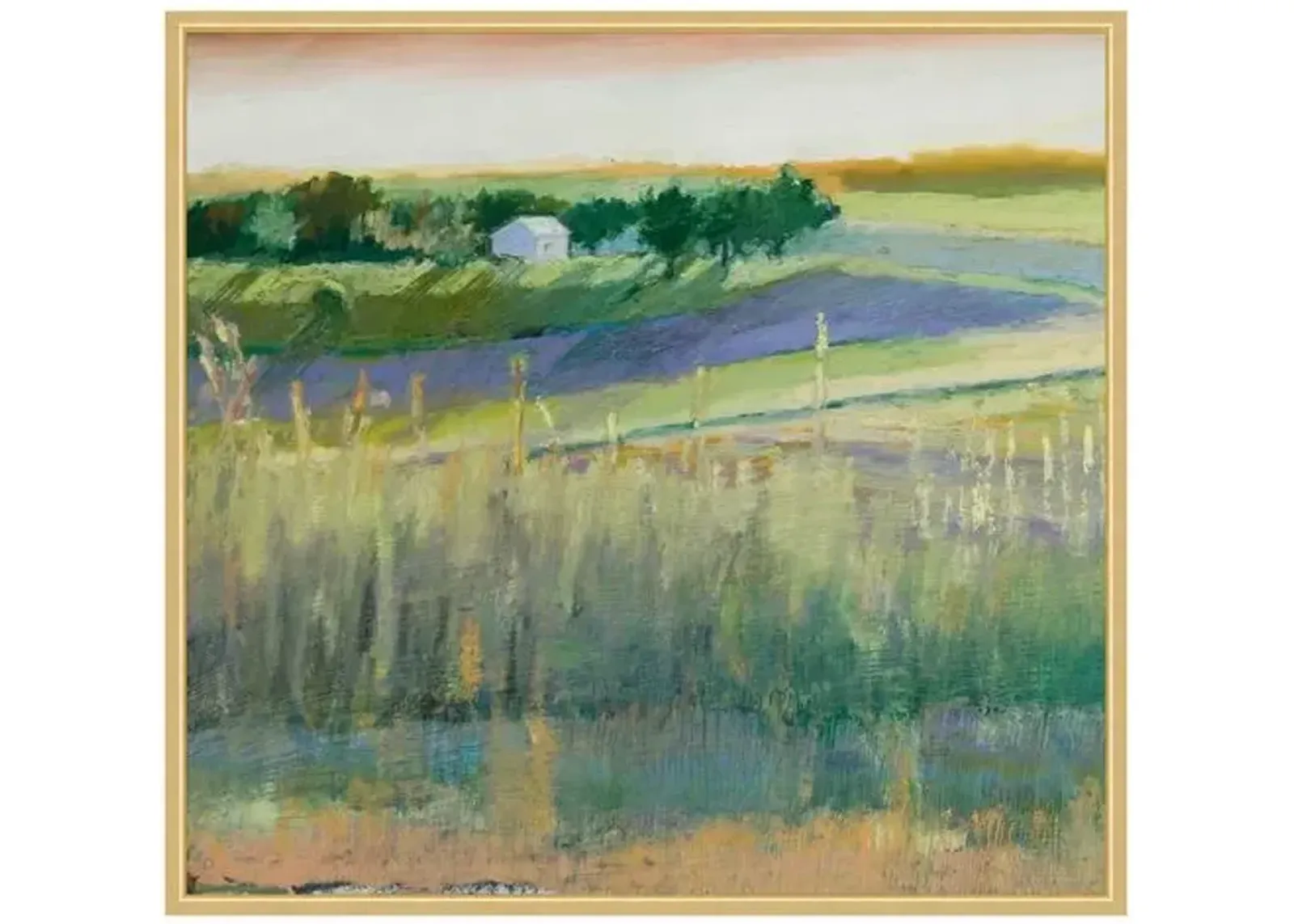 Lillian August - Summer Fields 1 - Gold