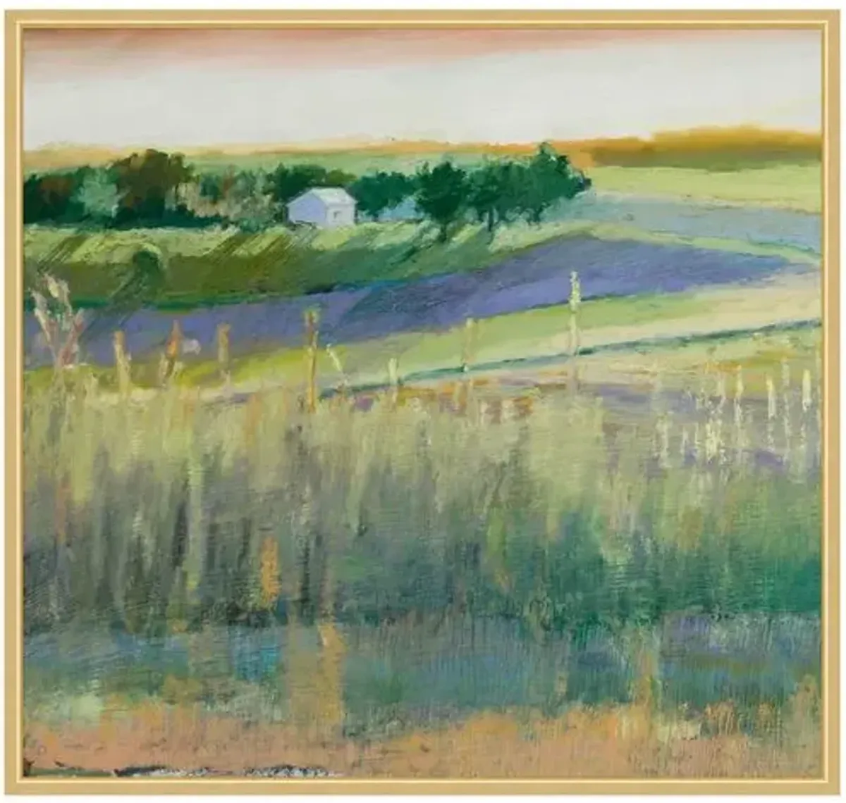 Lillian August - Summer Fields 1 - Gold