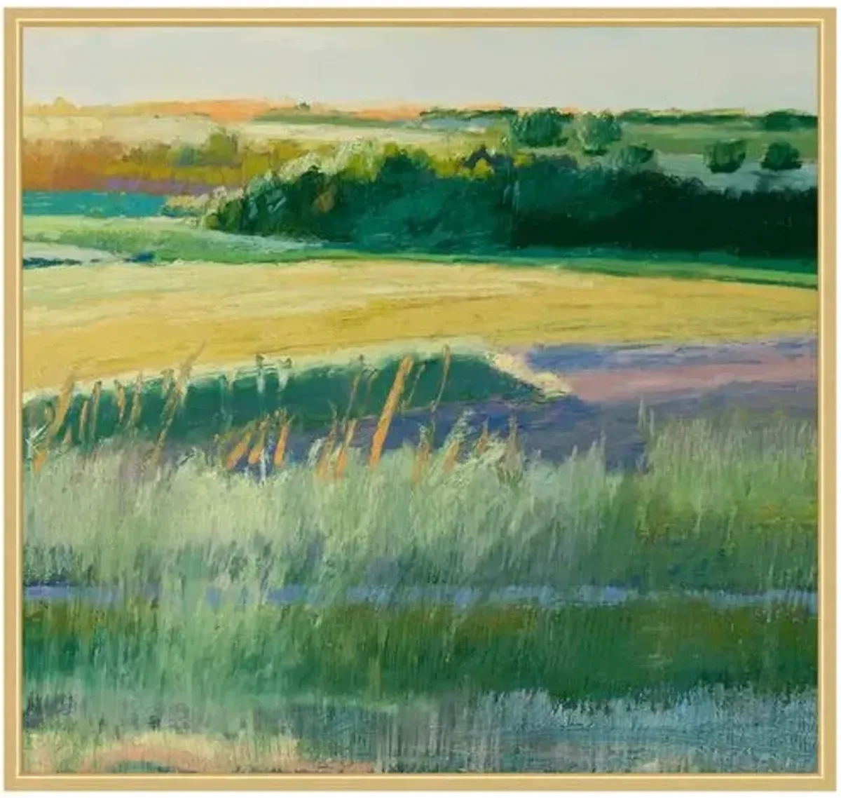 Lillian August - Summer Fields 3 - Gold