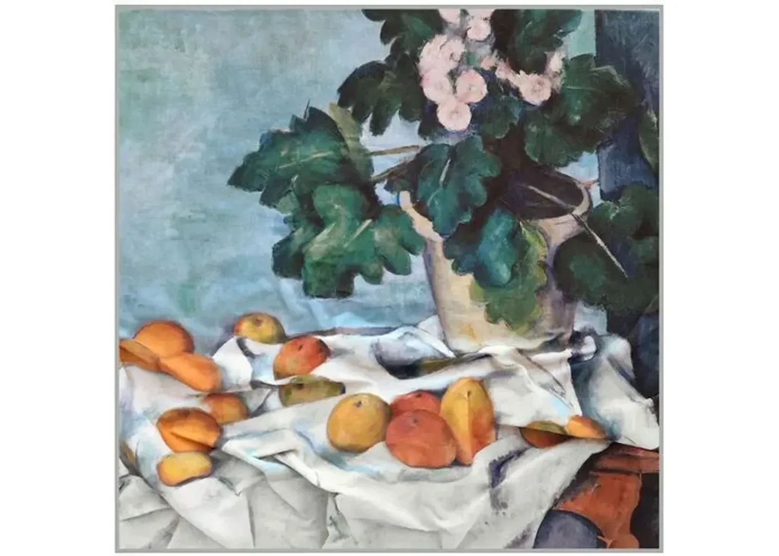 The Met - Still Life with Apples and a Pot of Primroses - White