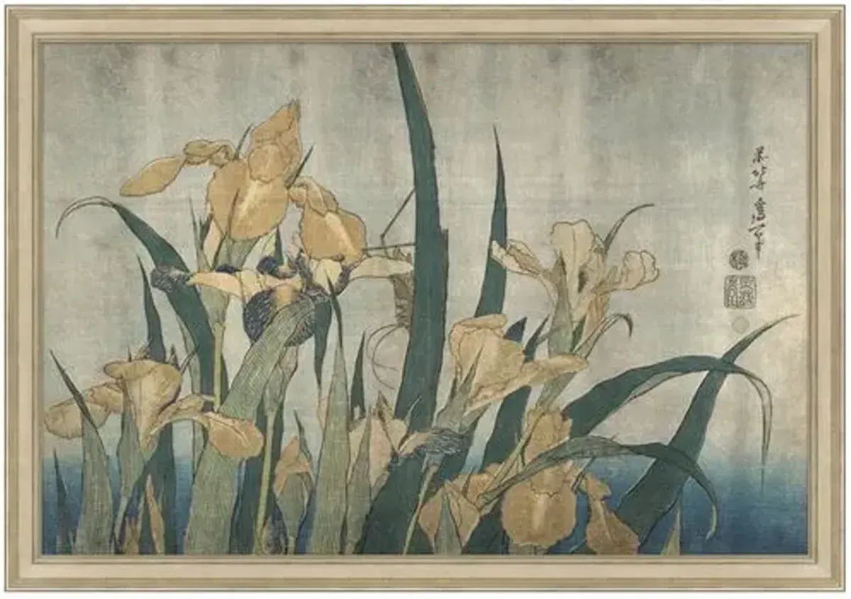 The Met - Grasshopper and Iris - Silver