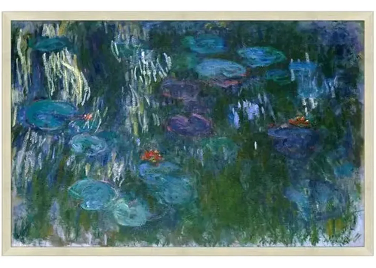 The Met - Impression of Water Lilies - Silver